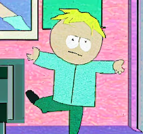 Butters Stotch Dance leg shake on Hospital, Style of Hellper