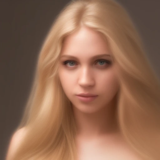 Create a photorealistic portrait that meticulously captures the likeness of a single woman's face from the provided reference image. priority-enhancement:face-focused_high-quality, photo of an attractive blond woman with long hair, looking at the camera, portrait photography, in the style of studio lighting, shot on Hasselblad 500 C/M --ar 73:128 --stylize 750o