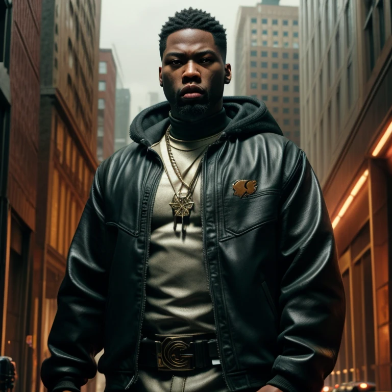 An crew film scene titled “Children of the scorn”, with men and women, group of people, more than one person,African American, hip hop influenced, cinematic photo style, warriors, ninja inspired, carhartt style jackets, Children of Rhea Ripley and 50 Cent, genetics, 50 Cent energy, Rhea Ripley energy, muscular, athletic, warriors of strength, confidence, honor, calm, competent, ambitious, godly essence, divine presence, cancerian energy, long hair, short hair, mini Afro, city outside, 4k photo, 8 k photo, high quality, art, luxurious city vibe, luxurious fleece jackets, movie project, NY