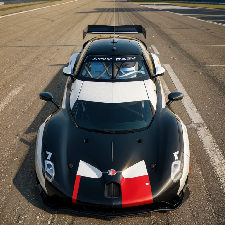 A sleek, aerodynamic racing car 