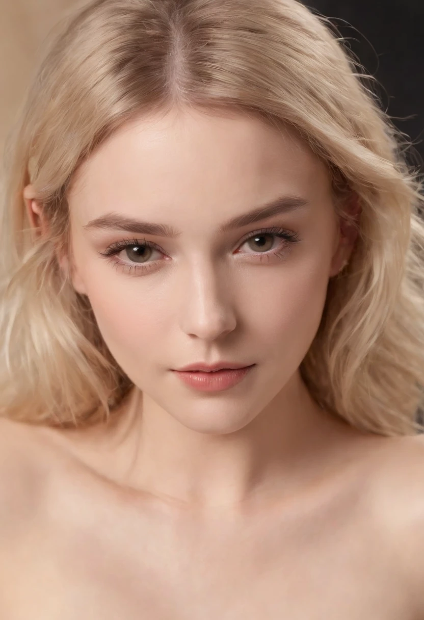 Blonde girl, Short brown hair, (full body Esbian:1.8)、(Nothing is worn:1.5)、(fullnude:1.5)、(Very petite:1.9)、(Very skinny:1.9)、(very flat chest:1.9)、(Beautiful female genitalia:1.3)、(Very petite:1.7)、(being thin:1.5)、Small pelvis、Girl spreading her legs、thick eyebrow, long eyeslashes,totally nude 1.5,blonde ,ultra realistic 2.2,honey blonde hair realistic nipples,nude,tiny breasts