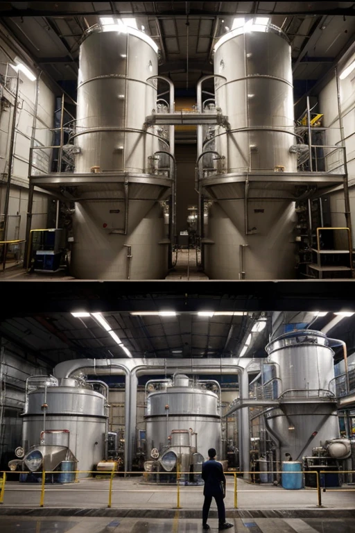 A chemical factory is looking to optimize its production process to maximize efficiency and minimize costs.. The process involves the production of two different chemicals, A y B, using a series of production stages and reactors. A limited amount of raw materials and production resources are available.