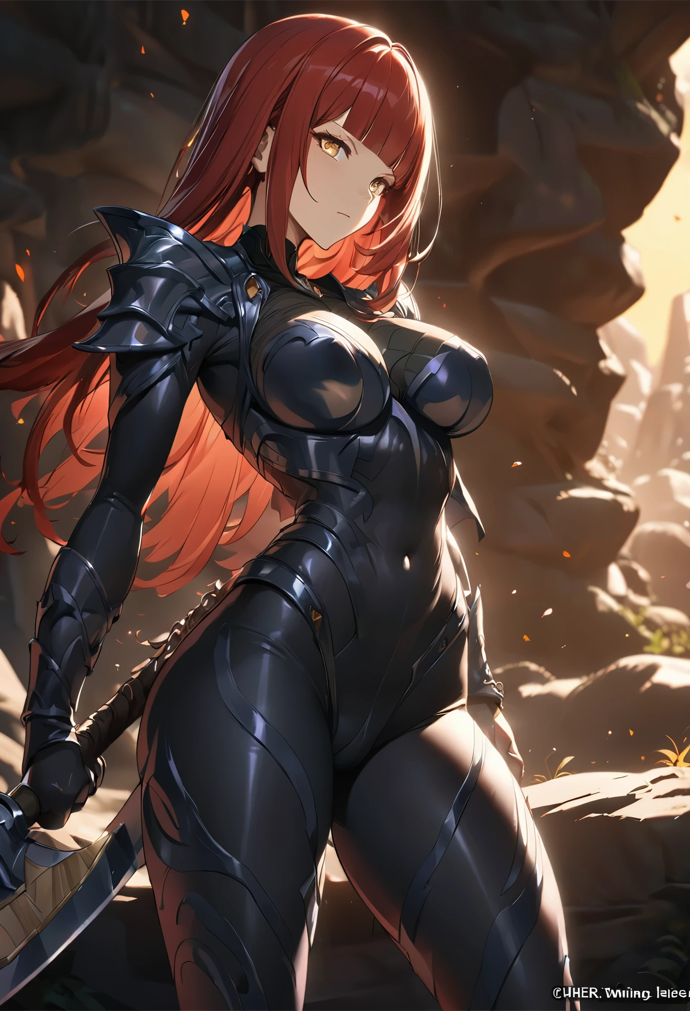(巨作), ((Top image quality)),wicked smile、 (Super Detail), ((Very detailed)), 4K, (8K), 最好质量, (lovly),(((World-class quality))), Super Detail, Hi-Def, (Nihilister、Mechanical parts, mechanical arms, mechanical legs, machinery, dragon tail, pelvis curtain, Leotard, Red Eyes、Huge breasts) dinamic pose、,thights、Wide waist、Random Posing