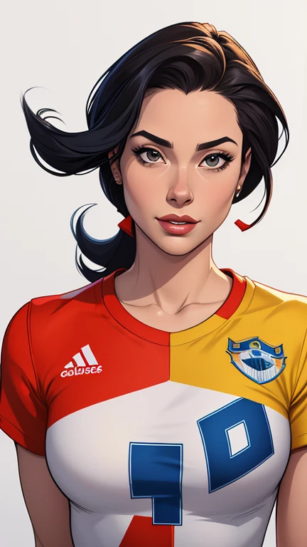 Female characters Fernanda Vasconcellos cast of the Grêmio team football game 2 women in the illustration, an Asian actress and a black Brazilian actress (maldosas sadomasoquistas) animado:1.2), mulher Imagem de desenho animado de uma mulher , roupas sensuais , garota super fofa, cartoon style illustration, estilo de arte dos desenhos animados, estilo de arte dos desenhos animados, digital illustration style, design de personagens altamente detalhado, arte digital detalhada fofa, City fan art, design de personagem retrato, beautiful digital illustration, retrato de alta qualidade, arte em quadrinhos, retrato do design do personagem, white background Buso without clothes and medium breasts