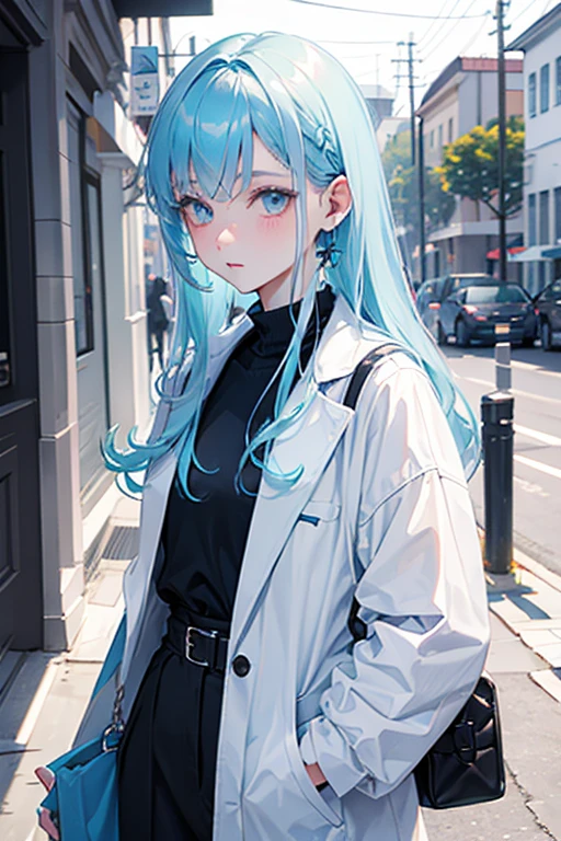 Cool Hair Color Pale Blue