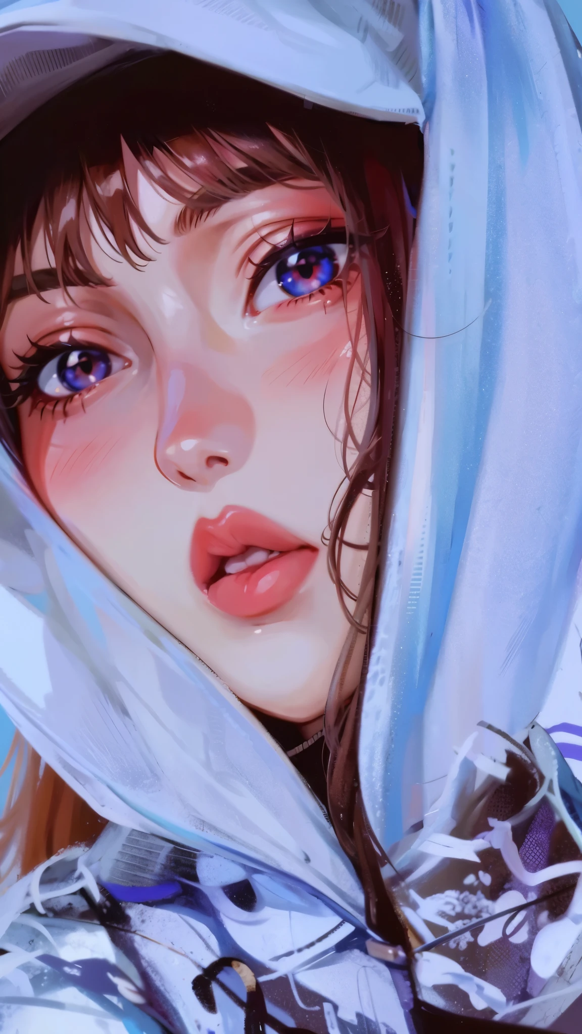 garota estilo anime, bonito, garota k-pop