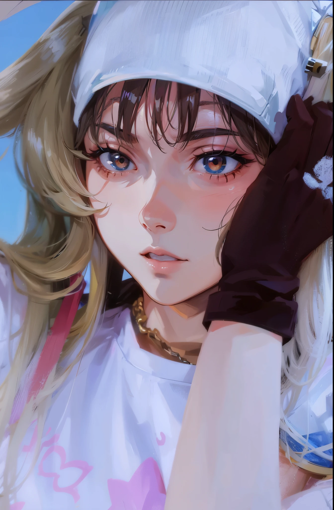 garota estilo anime, bonito, garota k-pop