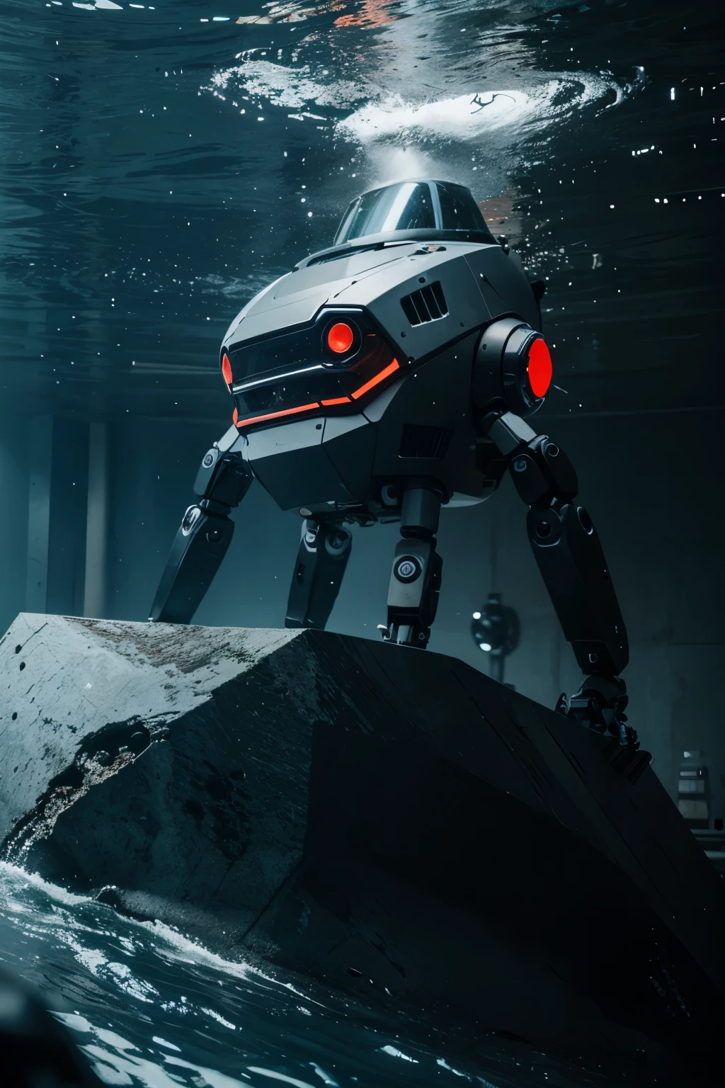 Robotic and aestethic sea wolf