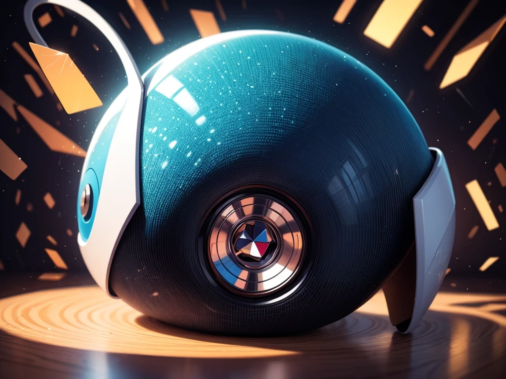 (best quality,4k,8k,highres,masterpiece:1.2),ultra-detailed,(realistic,photorealistic,photo-realistic:1.37),vibrant colors,bright lighting,giant geometric shape,abstract art,shadow,reflection,modern design,metallic texture,glass material,crystal clear,three-dimensional,sci-fi, futuristic
