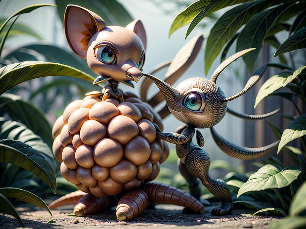(best quality,4k,8k,highres,masterpiece:1.2),ultra-detailed,(realistic,photorealistic,photo-realistic:1.37),ant sculptures,geometric shapes,garden scenery,colorful,honeycomb,abstract art,precise angles,long shadows,vibrant colors,overlapping patterns,meticulous craftsmanship,experimental,organized chaos,detailed textures,small details,meticulous,precision,miniature sculptures,sparkling highlights,colorful rays of sunlight,complex structures,harmonious composition,impressive scale,striking contrasts,playful interaction,curiosity,industrious ants,collaboration,synchronized movement,astonishing creations,attention to detail,imagination,awe-inspiring,geometric symmetry,beautifully crafted,choreographed masterpiece,mesmerizing.