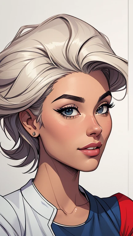 Female characters Fernanda Vasconcellos cast of the Grêmio team football game 2 women in the illustration, an Asian actress and a black Brazilian actress (maldosas sadomasoquistas) animado:1.2), mulher Imagem de desenho animado de uma mulher , roupas sensuais , garota super fofa, cartoon style illustration, estilo de arte dos desenhos animados, estilo de arte dos desenhos animados, digital illustration style, design de personagens altamente detalhado, arte digital detalhada fofa, City fan art, design de personagem retrato, beautiful digital illustration, retrato de alta qualidade, arte em quadrinhos, retrato do design do personagem, white background Buso without clothes and medium breasts