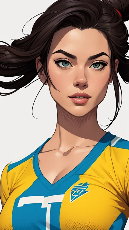 Female characters Yvonne Strahovski cast of the Grêmio team football game 2 women in the illustration, an Asian actress and a black Brazilian actress (maldosas sadomasoquistas) animado:1.2), mulher Imagem de desenho animado de uma mulher , roupas sensuais , garota super fofa, cartoon style illustration, estilo de arte dos desenhos animados, estilo de arte dos desenhos animados, digital illustration style, design de personagens altamente detalhado, arte digital detalhada fofa, City fan art, design de personagem retrato, beautiful digital illustration, retrato de alta qualidade, arte em quadrinhos, retrato do design do personagem, white background Buso without clothes and medium breasts 