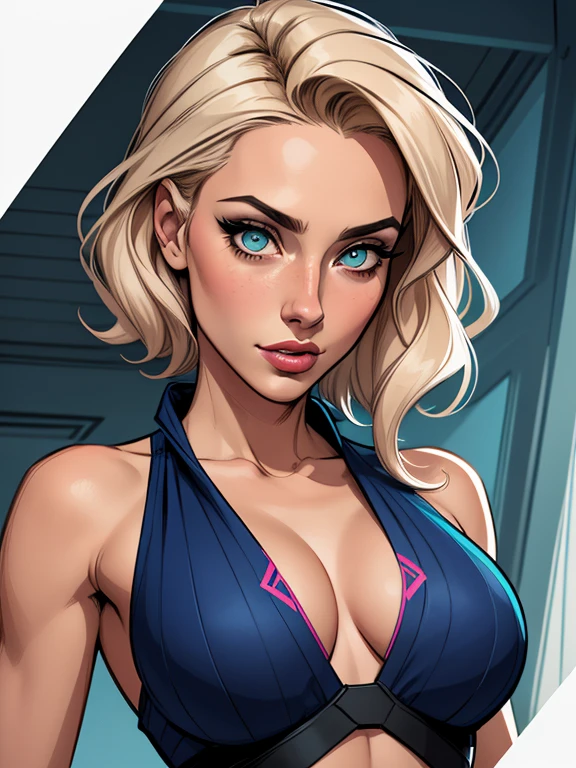 Personagem mulher ninja com marcas de guerras Imagem de desenho animado de uma mulher .cartoon style illustration, estilo de arte dos desenhos animados, estilo de arte dos desenhos animados, digital illustration style, design de personagens altamente detalhado, arte digital detalhada coragem, Forest fan art, Design de personagens de retrato, beautiful digital illustration, retrato de alta qualidade, Arte em quadrinhos, mulher jovem cabelo com transas lindas . Beautiful outlined eyes Medium large bust and wonderful sensual clothes. expression of sexual desire image from the waist to the head illustration