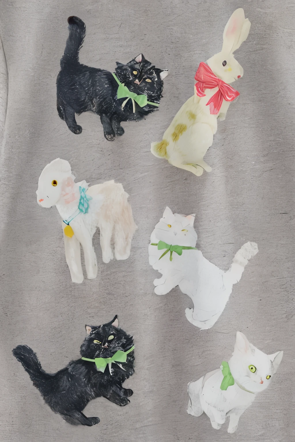 there are a lot of Cat and dogs on a shirt, Cat设计, furry cat t-shirt design, author：Toshiro Nishida, author：Masao Maeda, author：Nobusada Yanagawa, CatCatCat, high angle close-up shot, Cat! Nearby, Cat, author：Ashikado Ashing, Cat详细, Close-up pictures