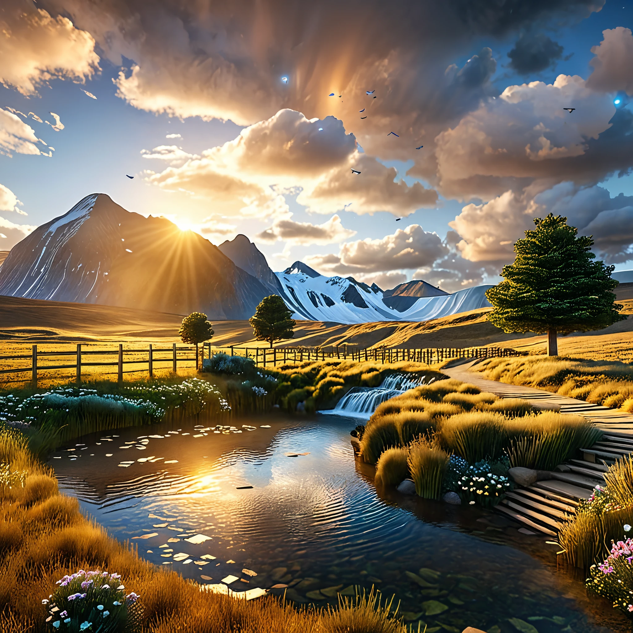 Create an AI-generated image that visualizes the concept of "Mail - Parham, Michael L - Outlook Calendar." Craft a scene where emails and calendar events seamlessly merge into a surreal landscape. Envision a photorealistic depiction of a digital realm where messages and appointments coalesce, forming structures and landscapes. Emphasize the blend of communication and scheduling, rendering the image in UHD resolution with a dreamlike quality that challenges the boundaries of realism.