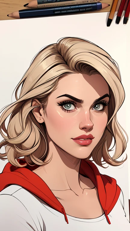 estilo de desenho animado:1.2), Alexandra Daddario mulher Imagem de desenho animado de uma mulher , roupas sensuais , garota super fofa, authoritarian would be facial expressioncartoon style illustration, estilo de arte dos desenhos animados, estilo de arte dos desenhos animados, digital illustration style, design de personagens altamente detalhado, arte digital detalhada fofa, City fan art, design de personagem retrato, beautiful digital illustration, retrato de alta qualidade, arte em quadrinhos, retrato do design do personagem, white background Buso without clothes and medium breasts beautiful and symmetrical body curves Cartoon style