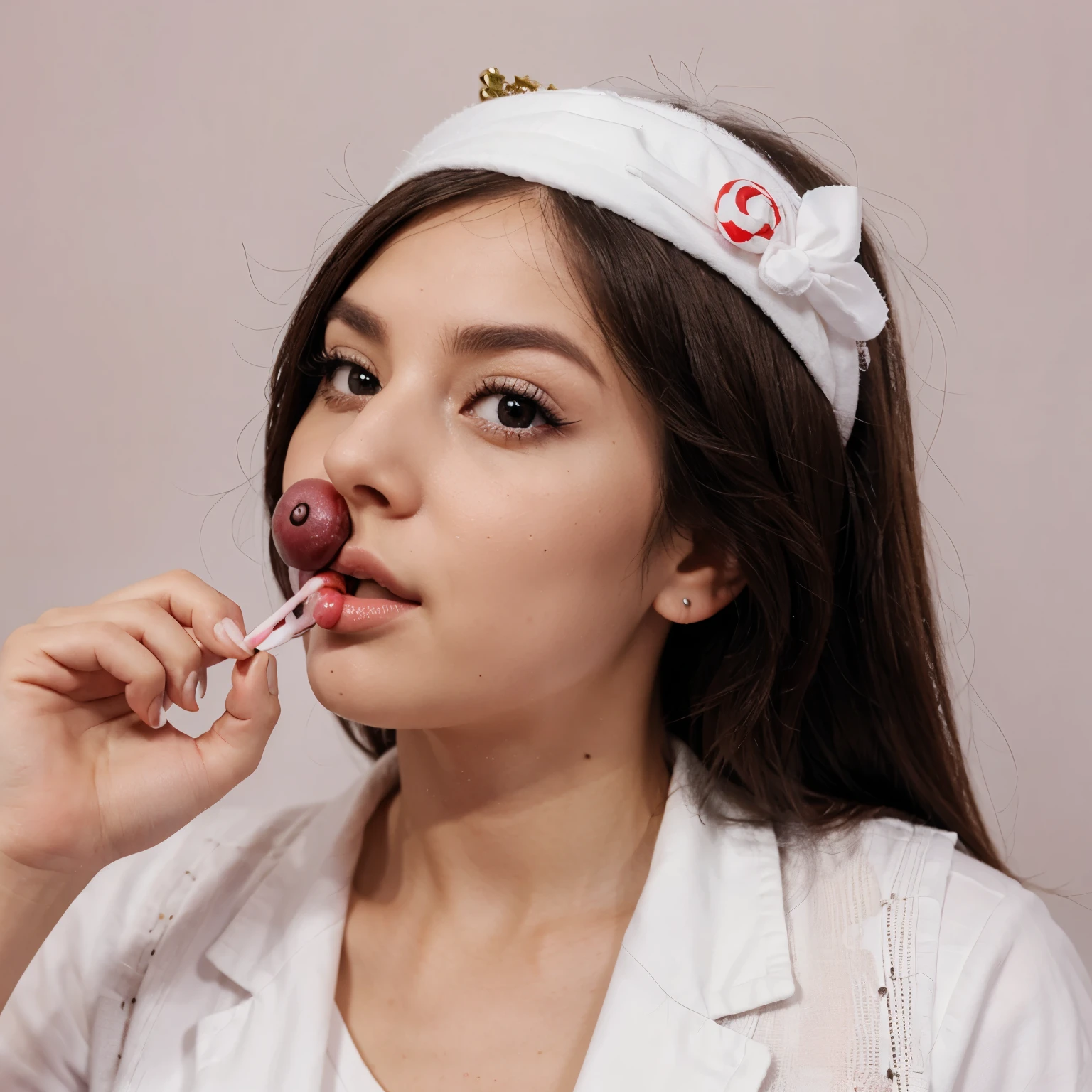 Lollipop made out of an eyeball