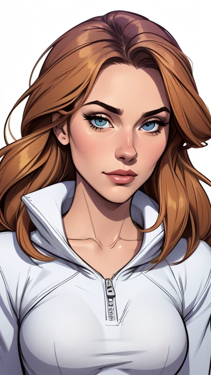 estilo de desenho animado:1.2), Dominika Paleta mulher Imagem de desenho animado de uma mulher , roupas sensuais , garota super fofa, authoritarian would be facial expressioncartoon style illustration, estilo de arte dos desenhos animados, estilo de arte dos desenhos animados, digital illustration style, design de personagens altamente detalhado, arte digital detalhada fofa, City fan art, design de personagem retrato, beautiful digital illustration, retrato de alta qualidade, arte em quadrinhos, retrato do design do personagem, white background Buso without clothes and medium breasts, beautiful and symmetrical body curves
