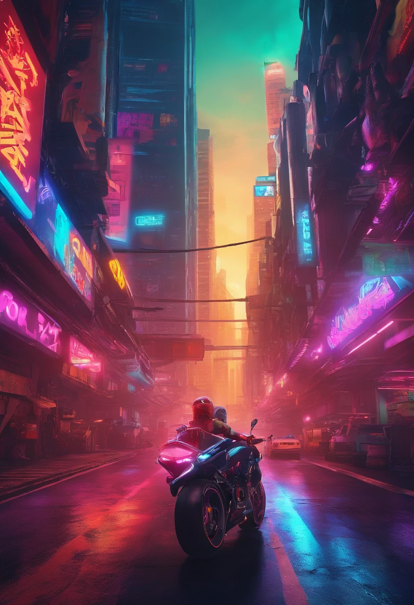 Jet bike ride through the cave、I'm running at breakneck speed towards the back