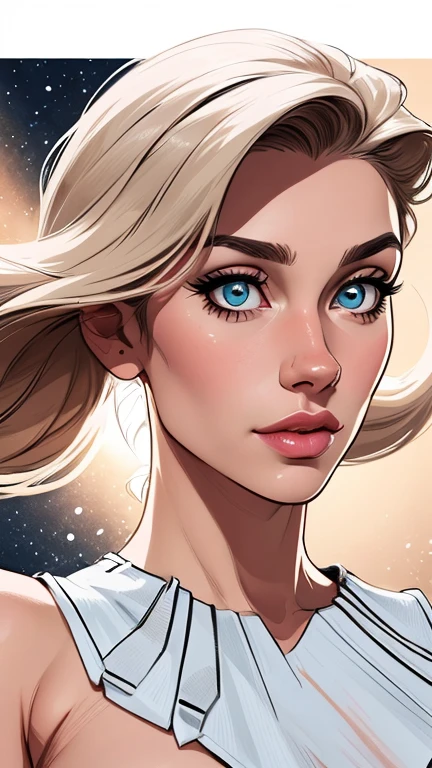 Personagem mulher PinUp dos anos 30 com marcas de guerras Imagem de desenho animado de uma mulher .cartoon style illustration, estilo de arte dos desenhos animados, estilo de arte dos desenhos animados, digital illustration style, design de personagens altamente detalhado, arte digital detalhada coragem, Forest fan art, Design de personagens de retrato, beautiful digital illustration, retrato de alta qualidade, Arte em quadrinhos, mulher jovem cabelo com transas lindas . Beautiful lined eyes Medium large bust and wonderful sexy clothes. image expression of sexual desire from the waist to the head illustration
