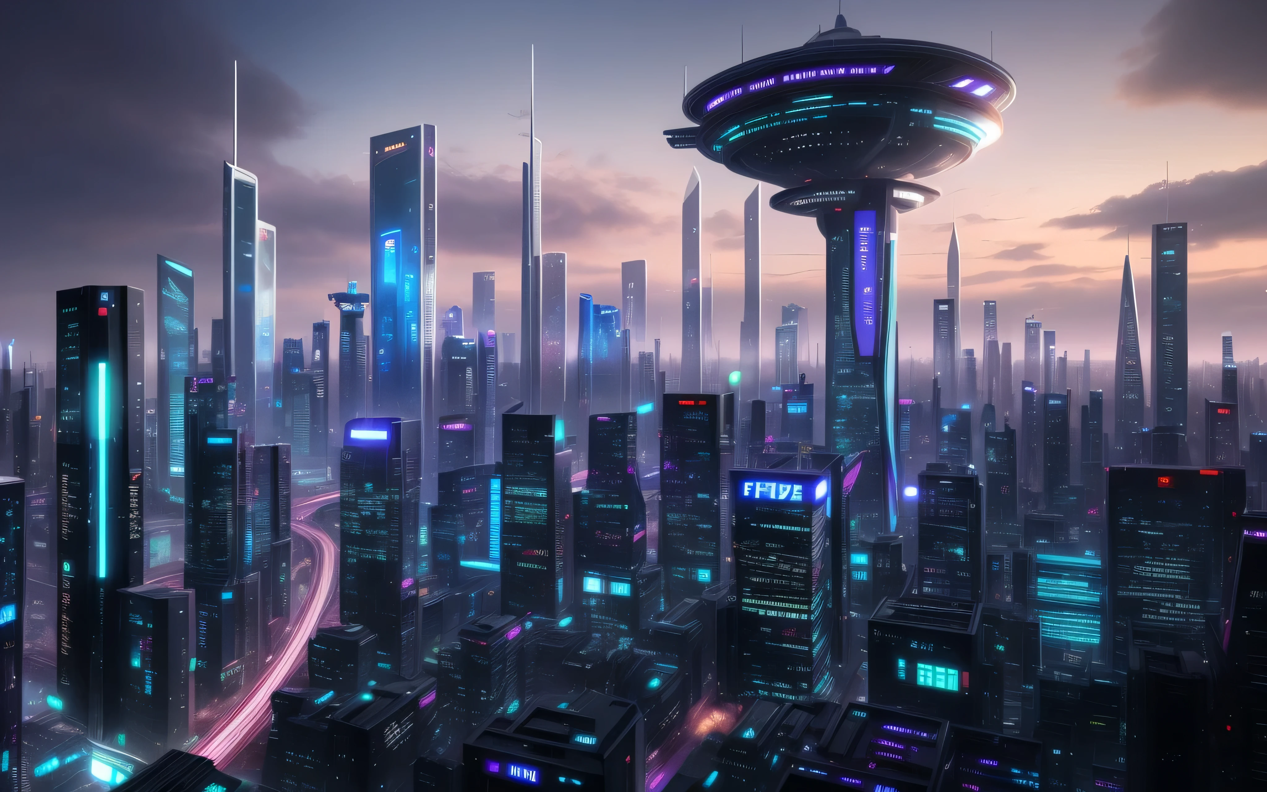 Future city with a giant red ball in the middle of the city, bela future city, cyberpunk city, 暗いfuture city, Futuristic dystopian city, SF Urban, SF City, future city, futuristic metropolis, Future city background, future city, futuristic cityscape, futuristic cityscape, Science - City of Fi, Future city background