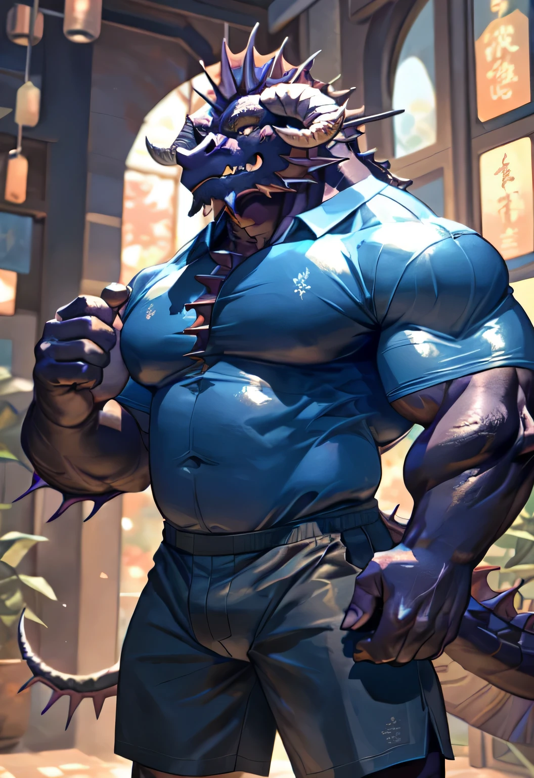 A massive muscular kaiju, towering over a city, hyper detailed genitalia, copious amounts of viscous fluids, photorealistic, cinematic lighting, 8k, hyper detailed, dark fantasy, surreal, Lindong, zoroj. Huge muscular kaiju lying in middle of city, macro, hyper penis and big balls, cum, sperm, cum splatting, cum on mouth , cum on floor, cum, cum on face up penis