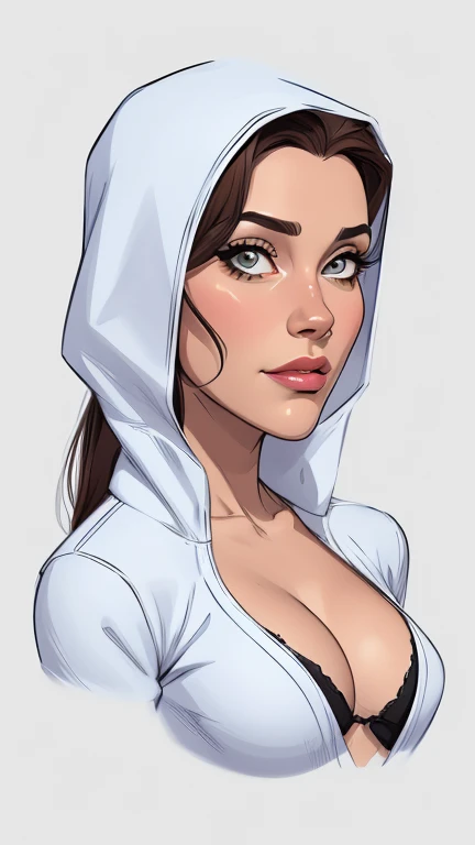 estilo de desenho animado:1.2), brasileiras Imagem de desenho animado de uma mulher , roupas sensuais , garota super fofa, authoritarian would be facial expressioncartoon style illustration, estilo de arte dos desenhos animados, estilo de arte dos desenhos animados, digital illustration style, design de personagens altamente detalhado, arte digital detalhada fofa, City fan art, design de personagem retrato, beautiful digital illustration, retrato de alta qualidade, arte em quadrinhos, retrato do design do personagem, white background Buso without clothes and medium breasts, beautiful and symmetrical body curves white background Turnaround sheet