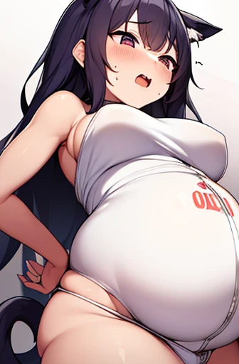 pregnant with many girls, Have cat ears,Pregnant, birth, work、A belly so huge that it can't exist in reality、Belly on the verge of bursting、Looks very painful、small face、Giant belly、Big belly、、masterpiece、very shy look、Are fat、Belly bigger than body、Exposed、big b impatient、Being tortured with an enema、having sex、I'm tremng、sweating