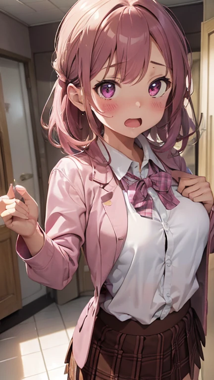 1girl, <lora:sdxl2-flat2-512b:-1>,medium breasts, school uniform,medium breasts,
<lora:selfieXLv2:0.9>,selfie, user interface, fake screenshot, viewfinder, phone screen, taking picture,
best quality,medium quality,
