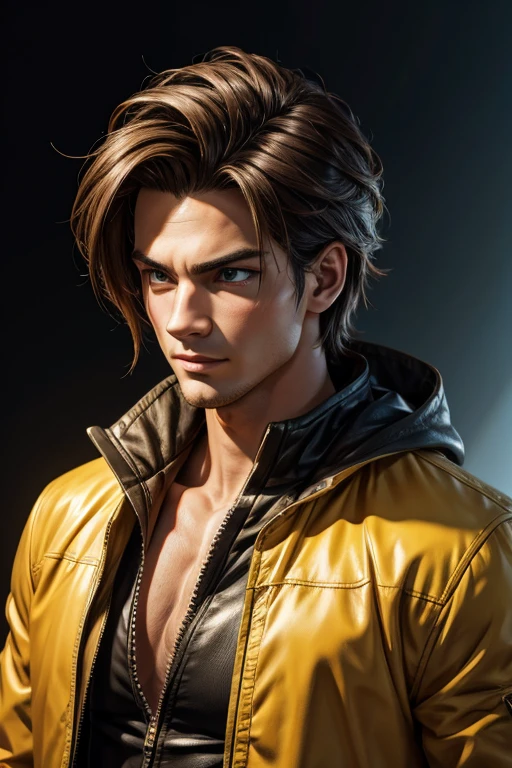 (best quality,4k,8k,highres,masterpiece:1.2),ultra-detailed,(realistic,photorealistic,photo-realistic:1.37),portraits,sharp focus,studio lighting,vivid colors,anime,hand-drawn style,Dragon Ball inspired style,slim build,21-year-old handsome male character,expressive hunter eyes,long glossy hair, pirates clothing style,male gender