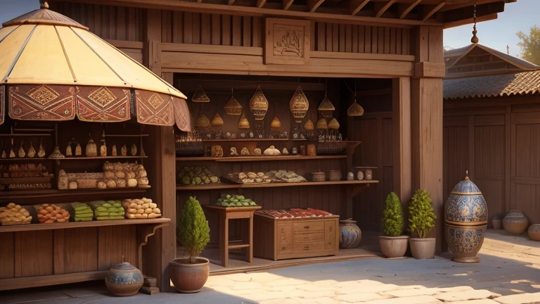 ancient persian stalls