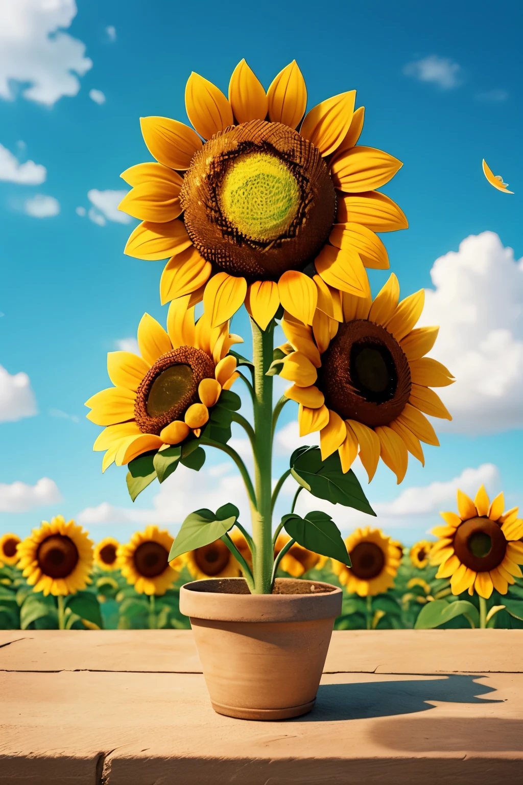 make me a sunflower