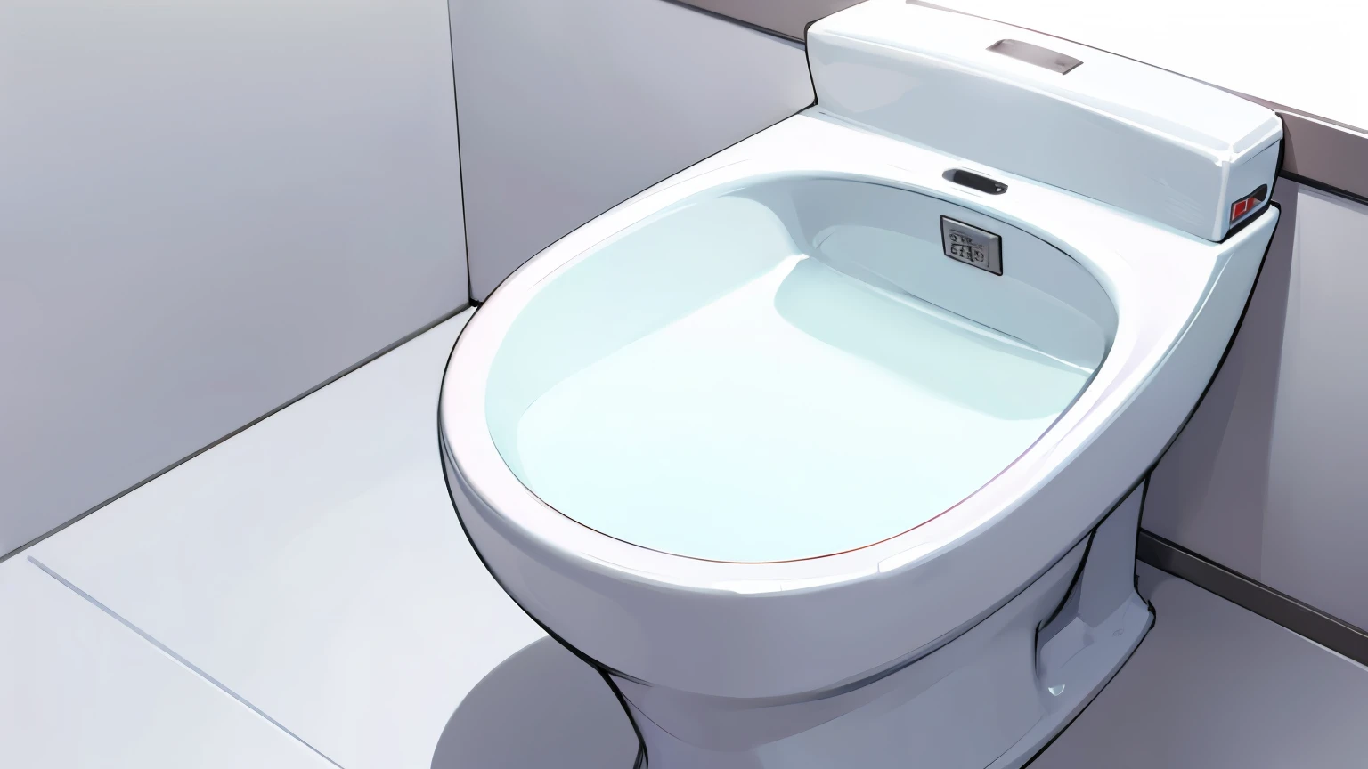 toilet bowl、For men、white background