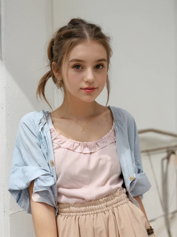 wearing a cute and styled clothes