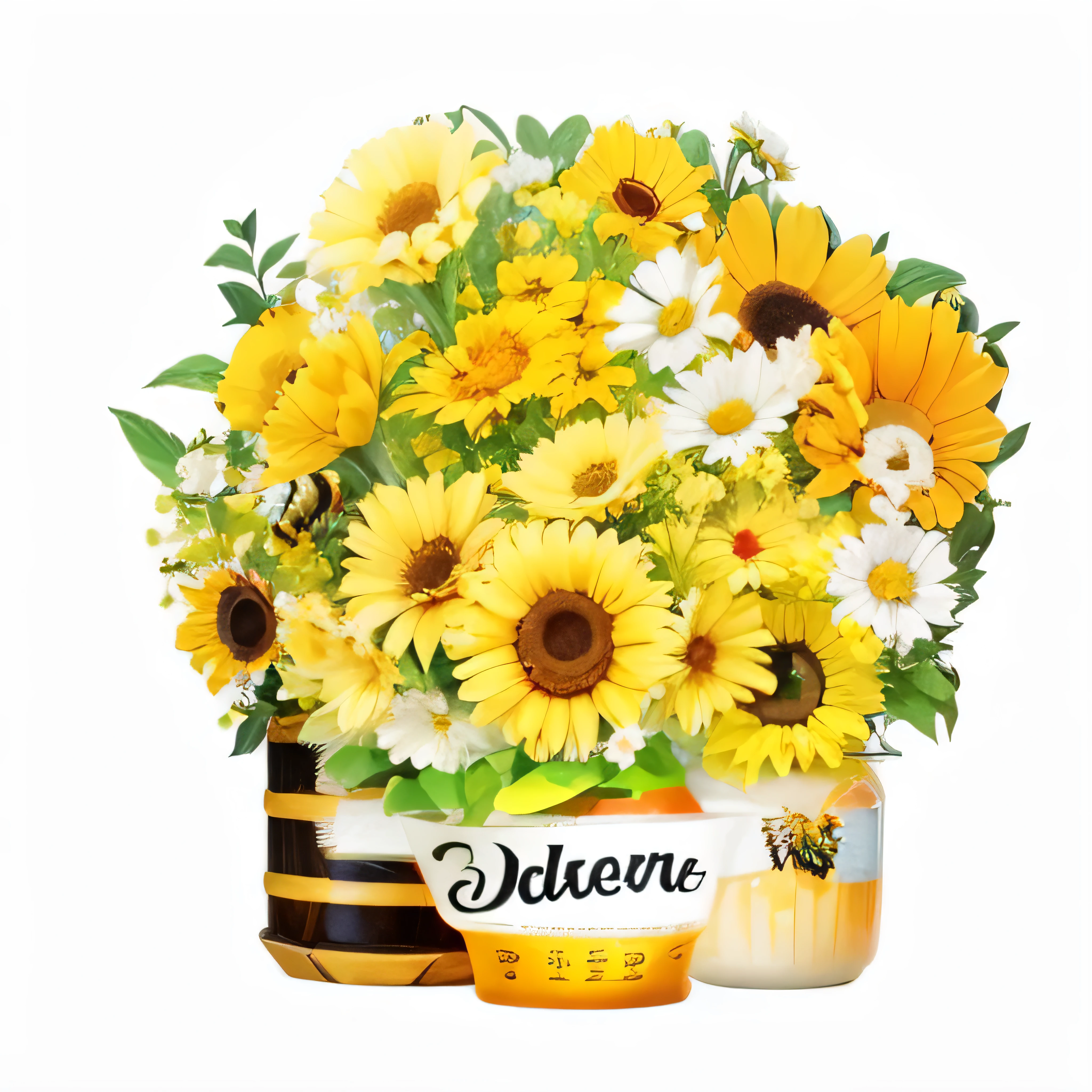bee,(flowers), bee hive, Honey。