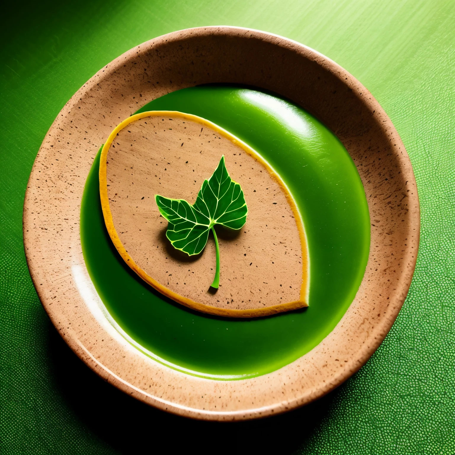 Creating a masterpiece logo for your business, GREEN EATS, with the highest quality and best visual representation. This logo will serve as an identifiable brand or trademark.
A green leaf, meticulously drawn, forming the base of the design. The leaf is detailed, with intricately defined veins, and a vibrant, rich green hue. The leaf is framed by bold and elegant cursive text, spelling out "GREEN EATS," in a complementary font color.
The logo exudes a fresh, earthy, and organic feel, reflecting the values of your brand. It is designed with an ultra-high resolution, ensuring that it looks crisp