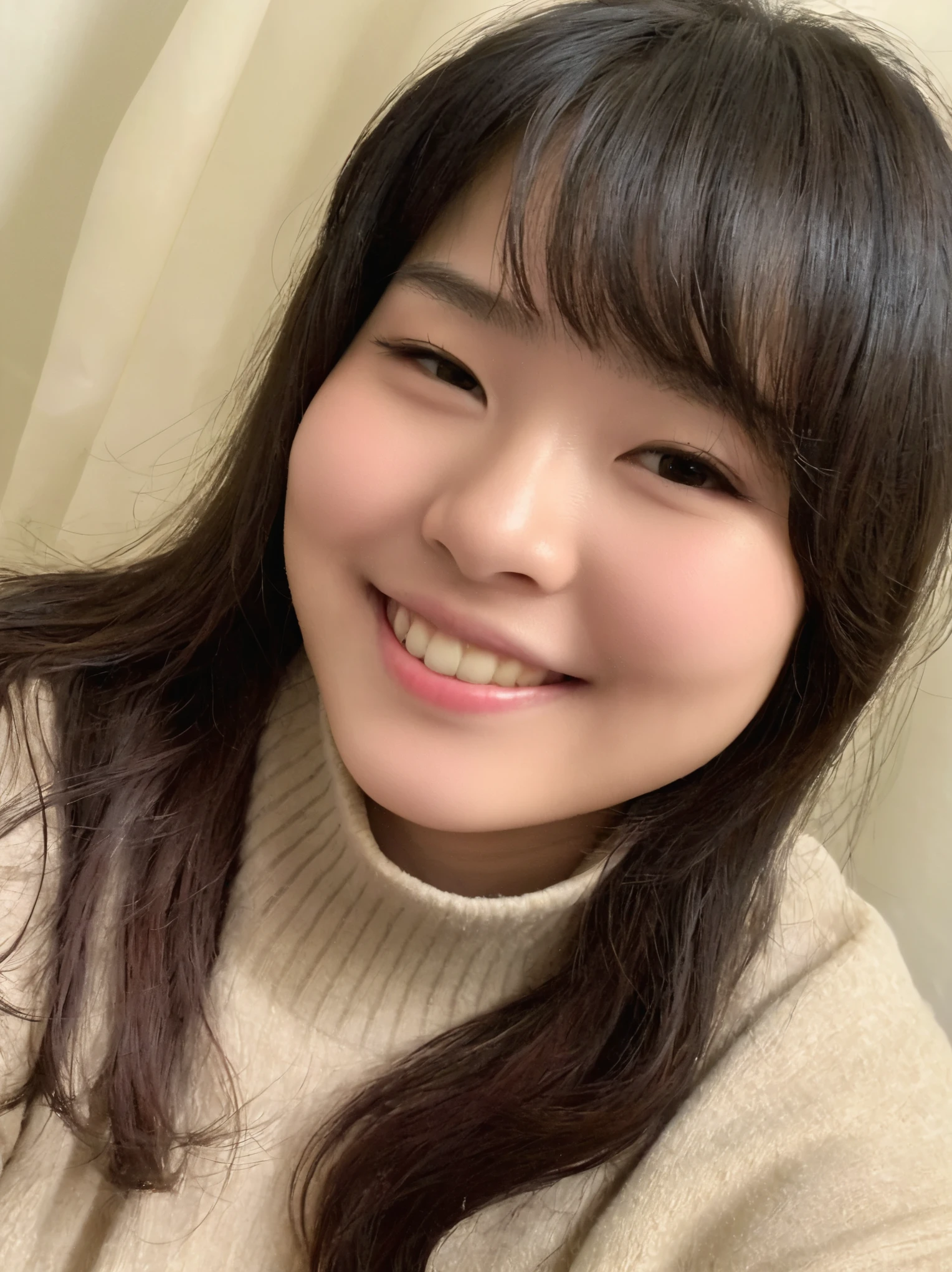 Japanese,(((perfect face))),((golden ratio)),whole body,A beautiful smile,A grown-up 14-year-old,make,big breasts,sexual cleavage,beautiful legs,