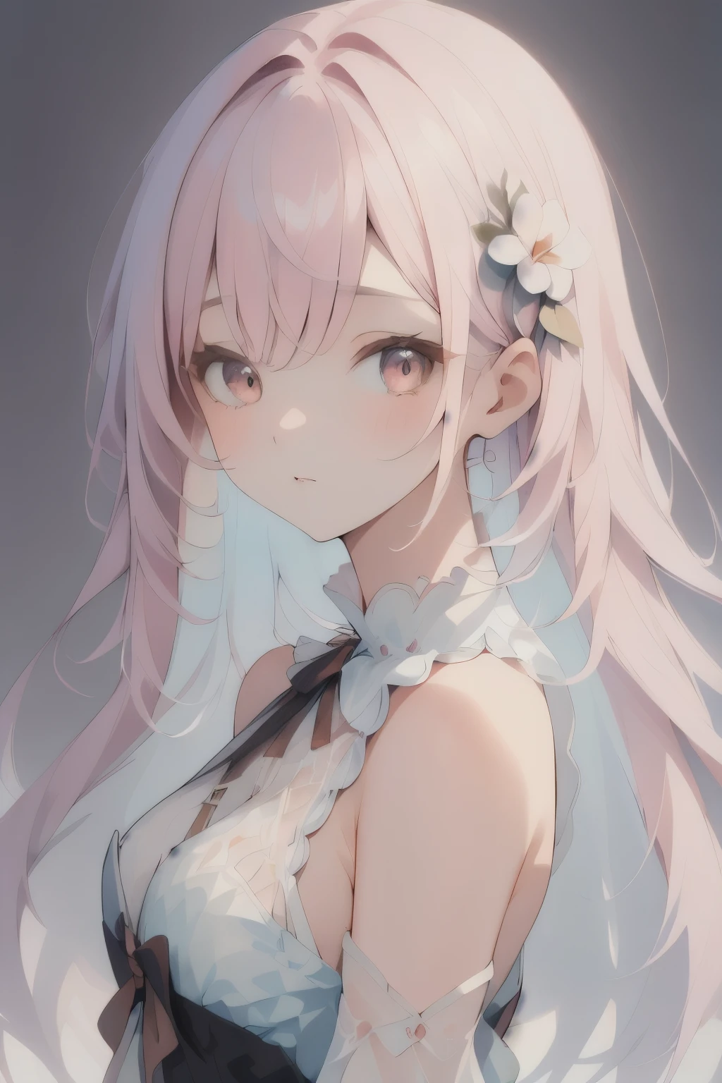 absurdres, highres, ultra detailed, (1girl:1.3),
BREAK
, watercolor style, soft blending, dreamy washes, delicate textures,