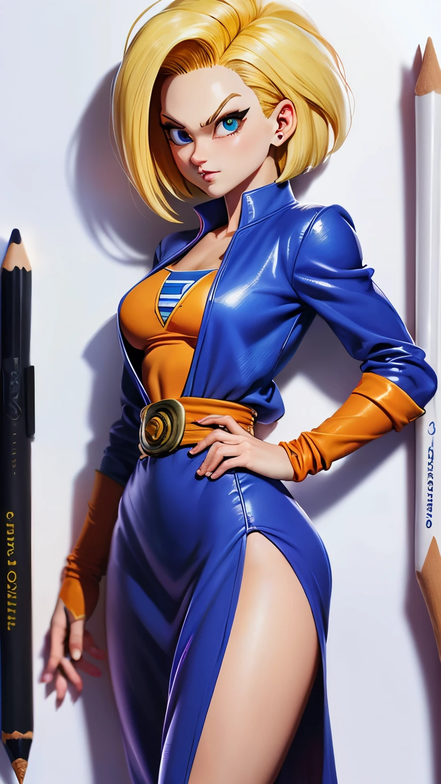 Drawing android 18. Dragon Ball z.cool .