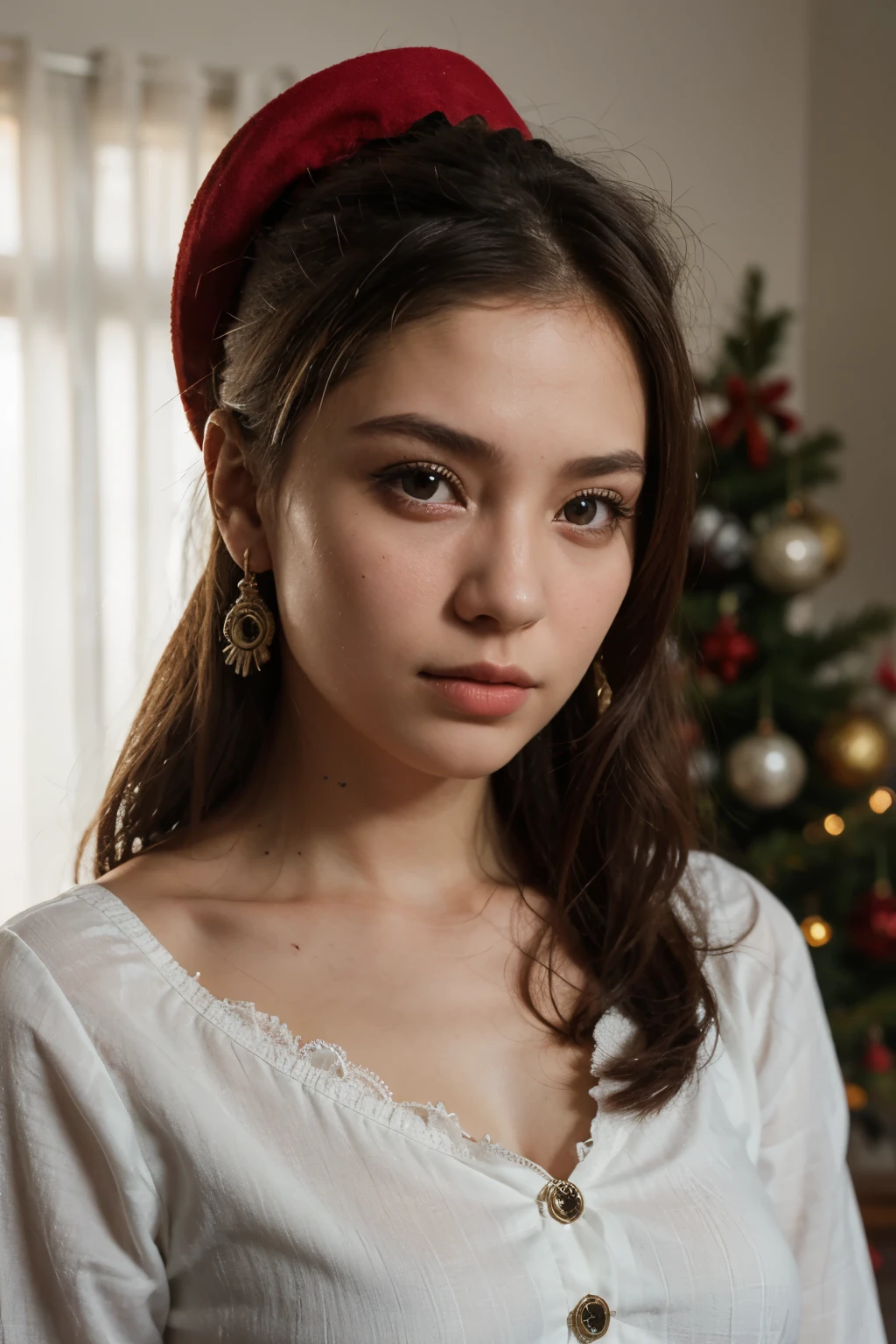 I added more decorations to the image of a Kazakh girl in national clothes. Now it looks even more solemn and festive. I hope, You&#39;ll like it!