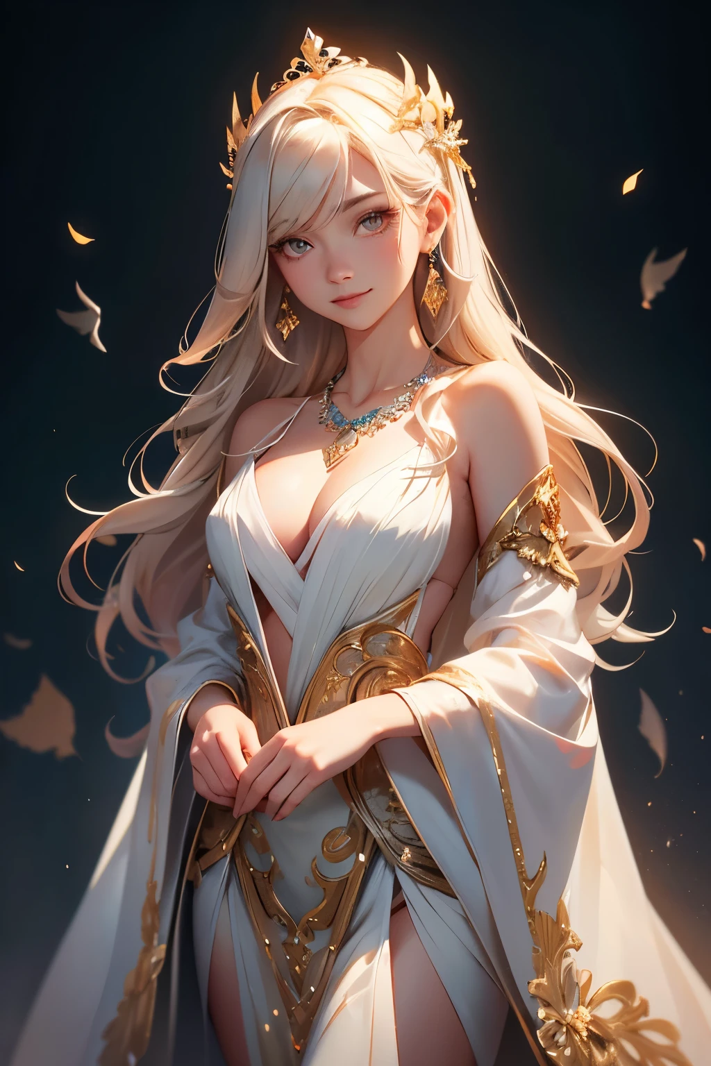 (best quality), (masterpiece), Very delicate and beautiful girl, Very detailed, Astonishing, Fine details, Official Art, Very detailed, advanced, Beautiful details girl, Radiant, 站在dragon前的女孩, long, no-humans, dragon, (Flowing blond hair), jade water book, water, wave, fullofwaterenergy, all mechanical, pink mechanical, Mix 4,swordsman,1 Girl