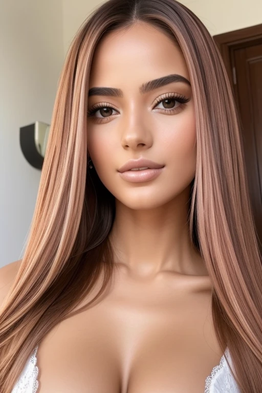 Modelos do Instagram posam em Fez, corpo inteiro inteiro, lindos olhos detalhados, Beautifully Detailed Lips, olhos e rosto extremamente detalhados, curto, welliges rosa Haar ((melhor qualidade)), ((Obra de arte)), (Detalhado), Rosto perfeito, corpo inteiro inteiro