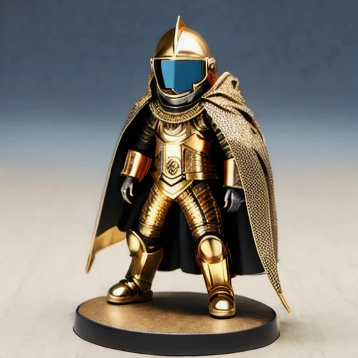Brilliant Gold Diamond Maya Star((armor))Copper weapons, Burlap Cloak Mummy Hood Platinum Silk Cyberpunk Light Crossbow Space Station 1:60 miniature models, illustration, Side view, (Side view), Wear gold-rimmed reflective sunglasses, Carrying future weapons, very happy, Side view, whole body, 3d, (Jade Sunglasses) octane rendering, perfect appearance, Collagen protein(((Isometric art)))