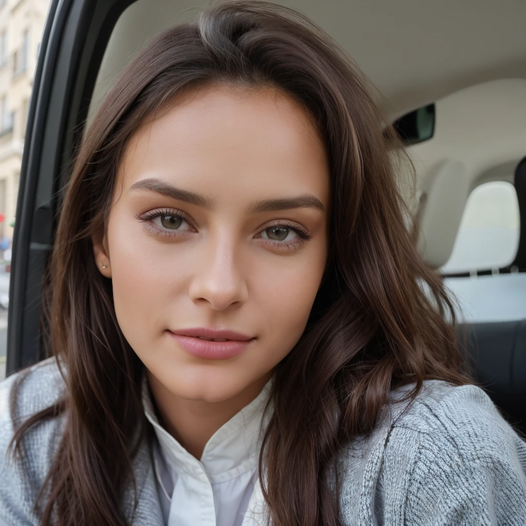 Bel apiculteur maya en tenue d'hiver, prend un selfie, dans une voiture, complex and detailed, 23 ans, expression innocente, Long wavy hair, yeux vert, high resolution, chef-d&#39;artwork, best quality, Very detailed, sharpness, textured skin, Realistic skin texture, detailed eyes, professionnel, 4k, sourire charmant, captured on Canon, 50 millimeters, faible profondeur de champ, couleur de vision kodak, tenue d'hiver superbement ajustée, extremely detailed, photoRealistic, Realistic, Post-traitement, Maximum details, roughness, la vraie vie, ultra-Realistic, photorealism, La photographie, 8k euh
