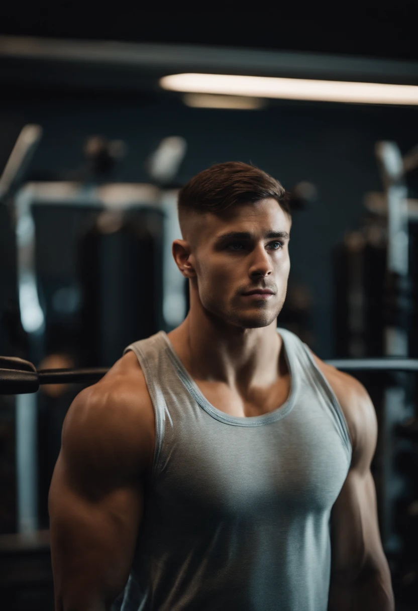 Portrait of a gym boy