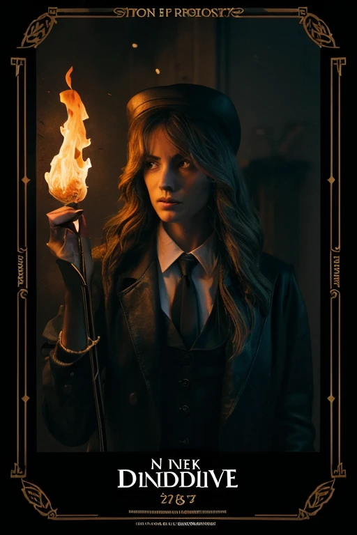 (front pin), (in the dark:1.6), Surrealist portraits of women by David Hockney and Alphonse Mucha, fantasy art, photo-realistic, dynamic lighting, art station, poster, volume lighting, highly detailed face, 4k, Award history, 1 girl, in the dark, deep shadow, discreet key, cowboy shot, (official attire:1.4), long hair, gray hair