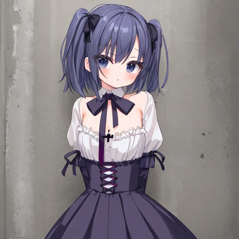 Cross-dressed and tied up