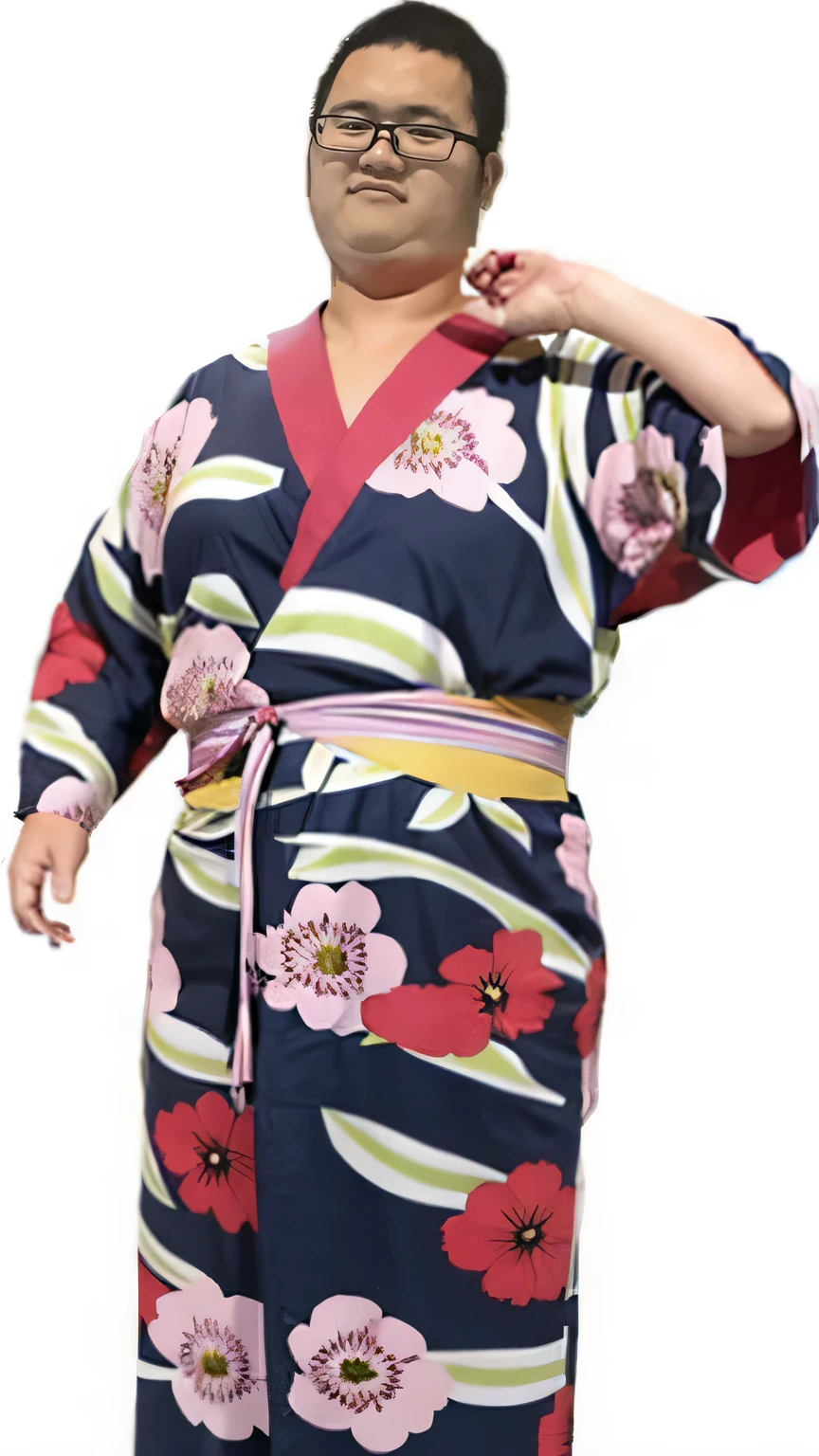 Yukata figure、fat man