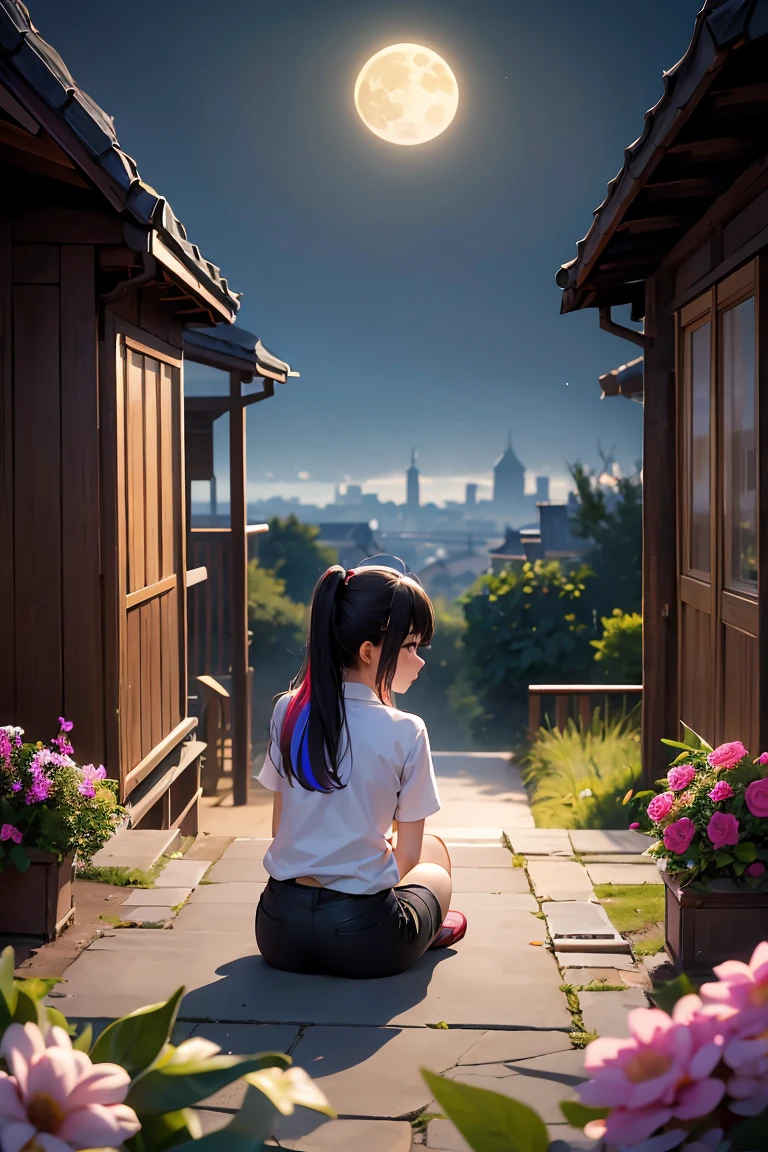 Melody Mark,best quality,debris flying,1 female、alone,(Nostalgic landscape:1.5),(The center of the world is the most beautiful woman in the world),A ray of light spreads,Crystals spread from the center,Prism,(colorful flowers:1.5),(full moon: 1.2),(rainbow: 1.3),(warm light: 1.2),(original photo),You turn around and start walking,no words can be exchanged,Inside my shaking heart,Shouted like ,do not go,I turned my back and started walking,I have to go before my tears fall,I pretended that I didn&#39;I don&#39;Don&#39;t like to be too happy,The ideal future I was forced to let go of,One wish can&#39;Not taken back,a small single room，Feels a bit spacious,It seems to widen the gap in my heart,Every minute feels a little longer,If I could spend time with you,Is this a world where even wishing is not allowed?,即使只是謊言也會讓I熱淚盈眶,I have committed countless crimes,touch that hand,I tried to live quietly next to you,Inside finite memories and time, Every time I get a gift, You threw away one thing from your past.,Iの存在, just sit there, I&#39;I確信它會從你的記憶中消失.,I can never go back？Is this the beginning or the end?,The night I sleep in a wide bed is not yet over,またalone夢を見るよ君の記憶を辿る夢を,I&#39;let&#39;Make up for it with the pain of loneliness, So please let it stay in your memory.,It would be nice if we could meet again with the same feelings.,