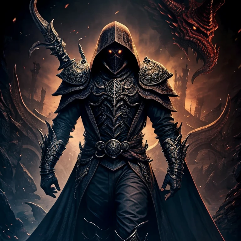 Put on the armor of a monster, sorcerer, horrific, Cthulhu Mythos, Victorian era, carry a sword